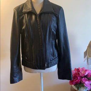 {portrait} Genuine Leather Jacket